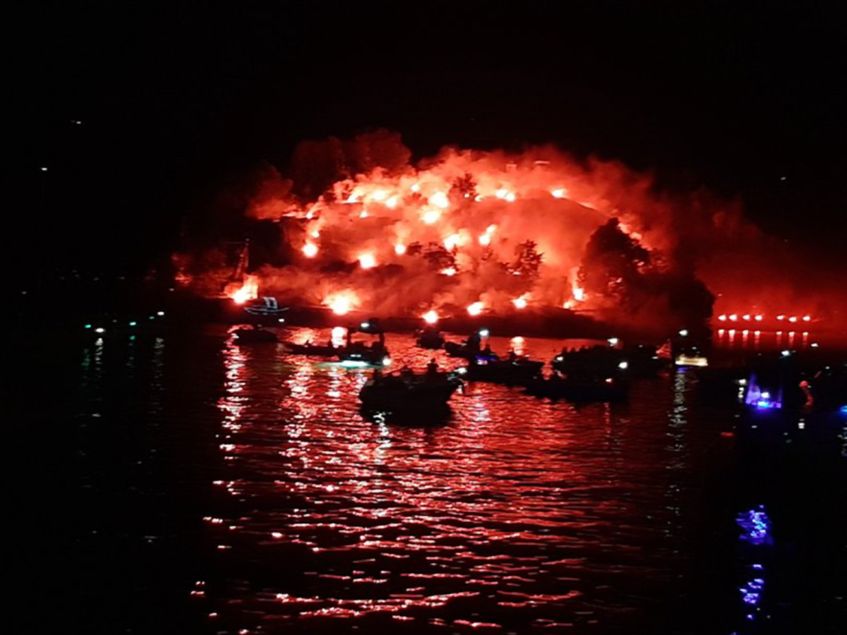 incendio isola