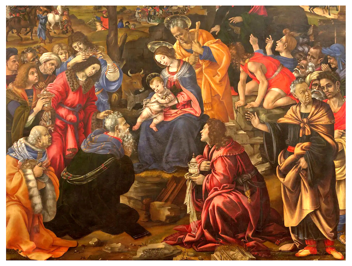 adorazione filippino lippi