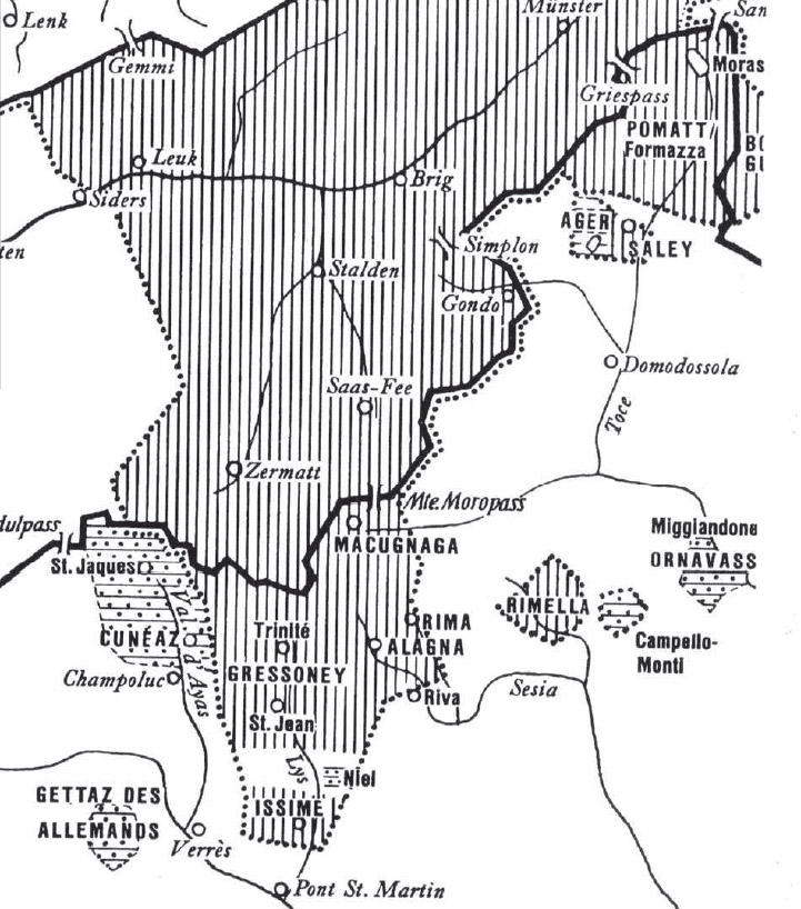 mappa insediamenti walser