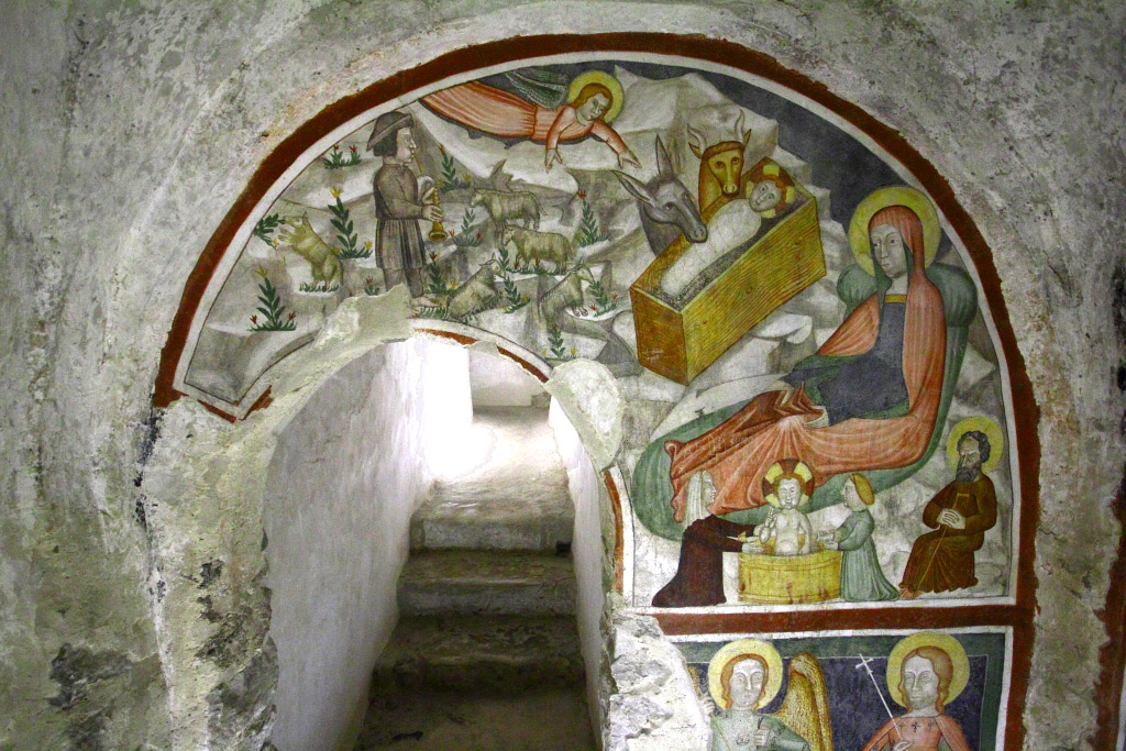 ingresso alla cripta